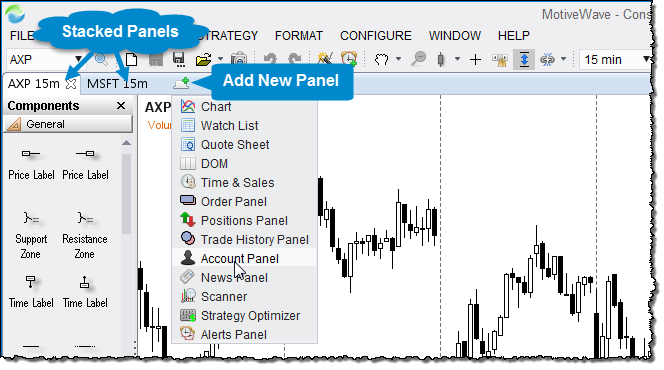 Panel Tabs